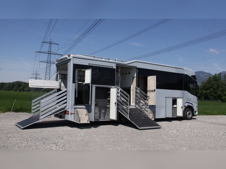 Pferdetransporter DAF XF410 Horsetruck Wohnmobil 