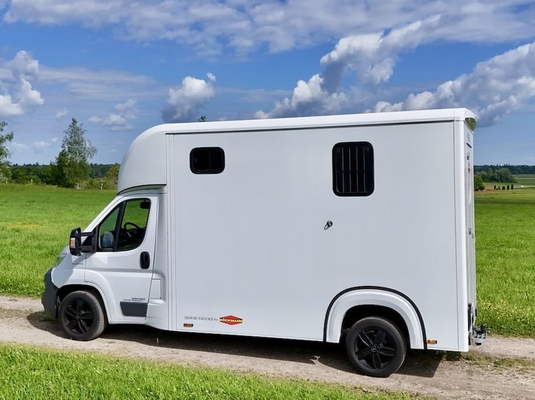 FIAT Ducato Böckmann Compact 2-Pferdetransporter LKW Sprinter Neuwertig TOP Zustand