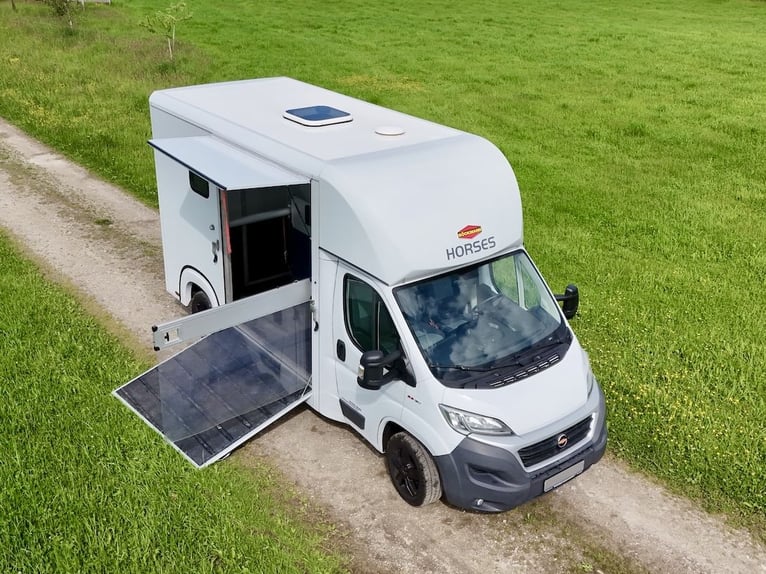 FIAT Ducato Böckmann Compact 2-Pferdetransporter LKW Sprinter Neuwertig TOP Zustand