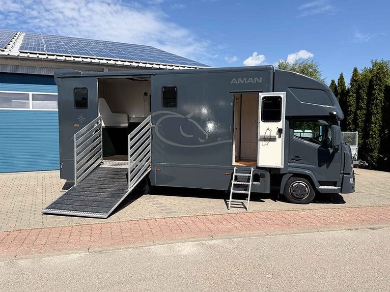 Pferdetransporter 7,5t Renault D2 Schaltgetriebe 65.000KM Euro 6 Norm 180 PS Klima Viehtransporter