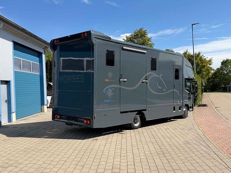Pferdetransporter 7,5t Renault D2 Schaltgetriebe 65.000KM Euro 6 Norm 180 PS Klima Viehtransporter