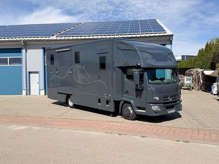 Pferdetransporter 7,5t Renault D2 Schaltgetriebe 65.000KM Euro 6 Norm 180 PS Klima Viehtransporter