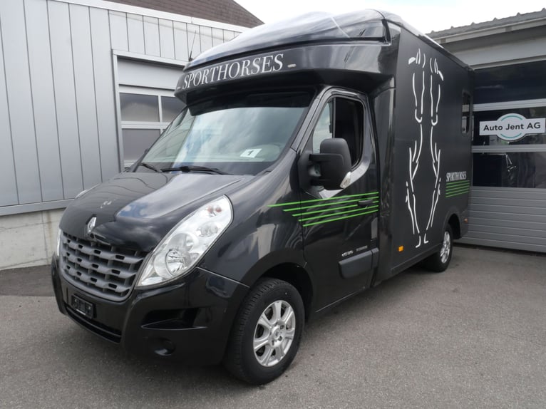RENAULT Paragan Pferdetransporter Selbstfahrer