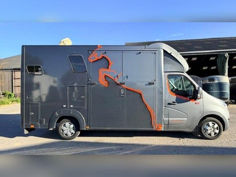 Verkauf Pferde-Transporter mit Unterkunft (perfekter Zustand)