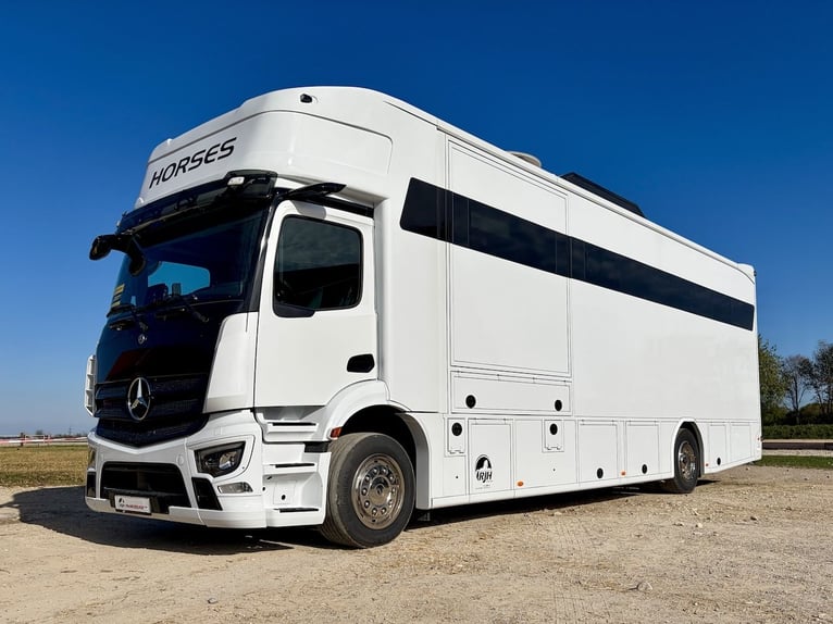 Mercedes-Benz Actros 1835 RJH Exclusive H5 5-6 Pferdetransporter Pop-Out Bad WC Dusche LKW