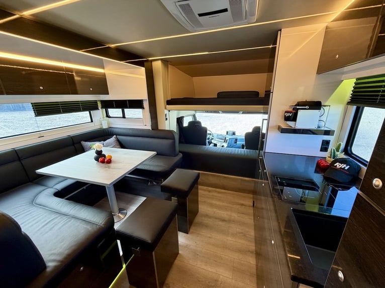 Mercedes-Benz Actros 1835 RJH Exclusive H5 5-6 Pferdetransporter Pop-Out Bad WC Dusche LKW