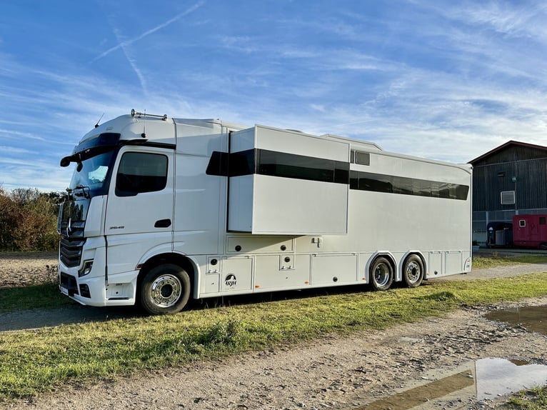 Mercedes-Benz Actros 2545 RJH Exclusive H6 Pferdetransporter LKW 6 Pferde 450 PS Dusche WC Wohnung