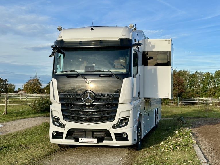 Mercedes-Benz RJH Exclusive H6 Pferdetransporter POP-OUT LKW 