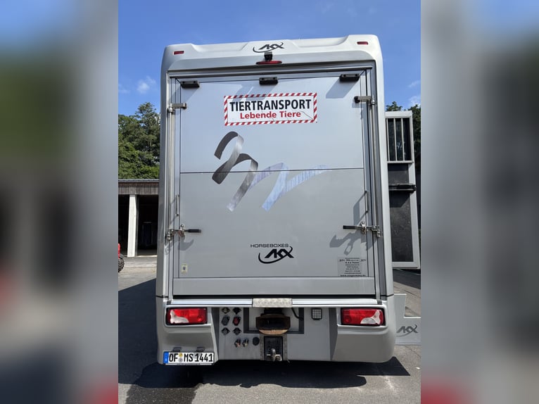 Volvo FM 500 AKX Pferdetransporter 8 Pferde mit Wohnmobil Kabine - horse truck