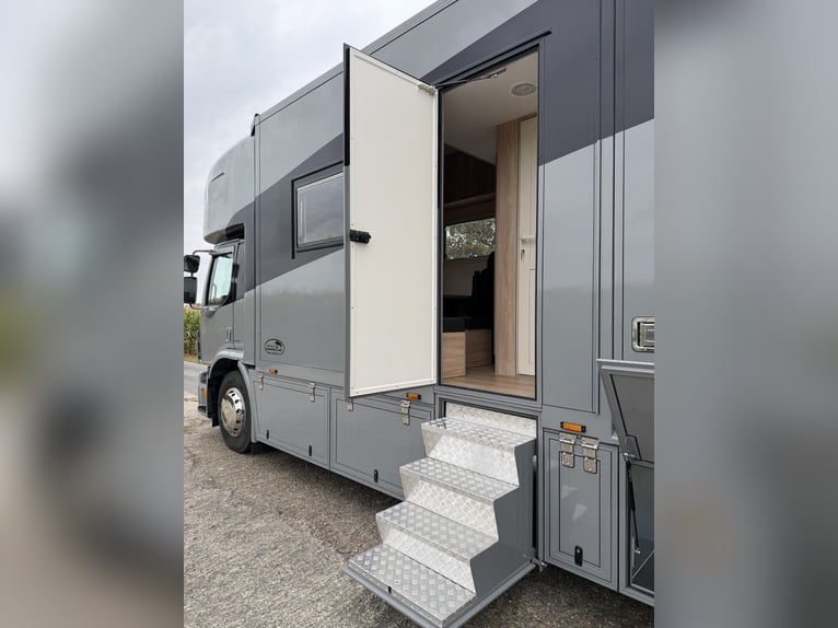 Volvo Pferdetransporter mit Mobilheim