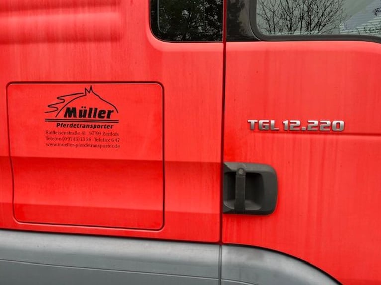MAN TGL 12.220 für drei Pferde + zwei Kutschen inkl. Stallzelt 
