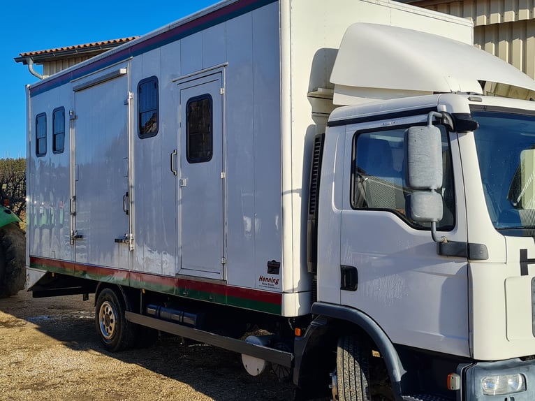 Pferdetransporter LKW MAN TGL8.180