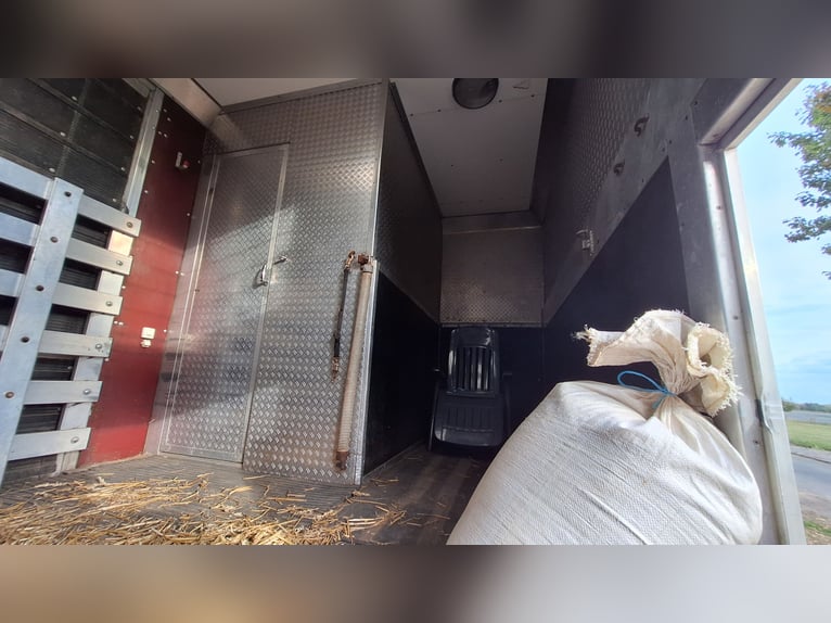 Pferdetransporter LKW Mercedes 4 Stellplätze Sattelkammer Wassertank Kameras