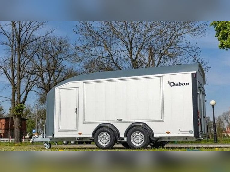 Transportanhänger Debon Roadster 900 – 3500 kg, Extra großes Volumen, Doppelachse