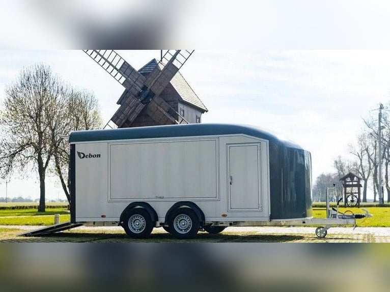 Transportanhänger Debon Roadster 900 – 3500 kg, Extra großes Volumen, Doppelachse