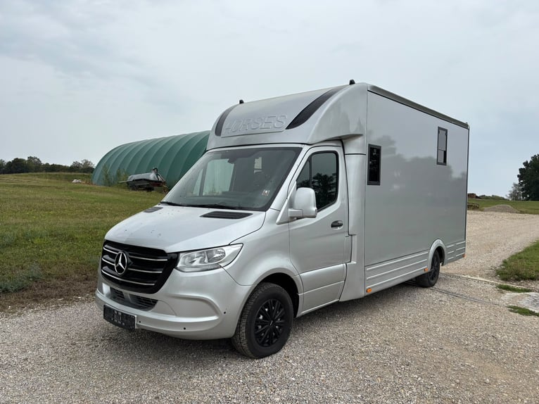 Pferdetransporter Mercedes Sprinter 200 PS Aufbau 2026 5 Sitze