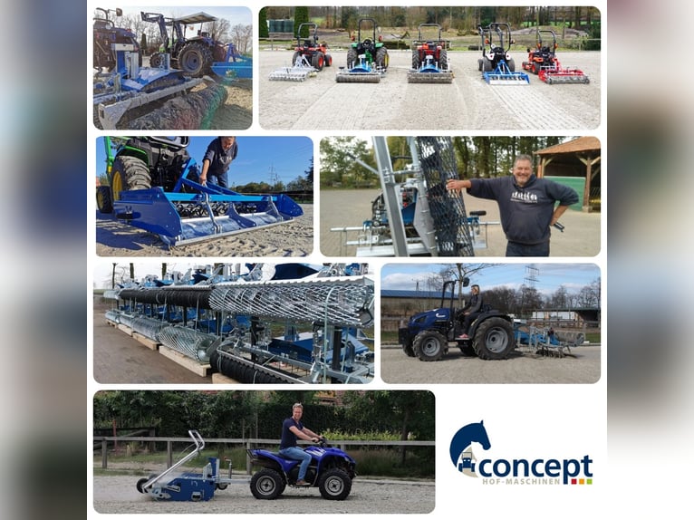 Reitplatzplaner C1 FarmFlex | Bahnplaner mit Gummiwalze | NEU | verschiedene Breiten