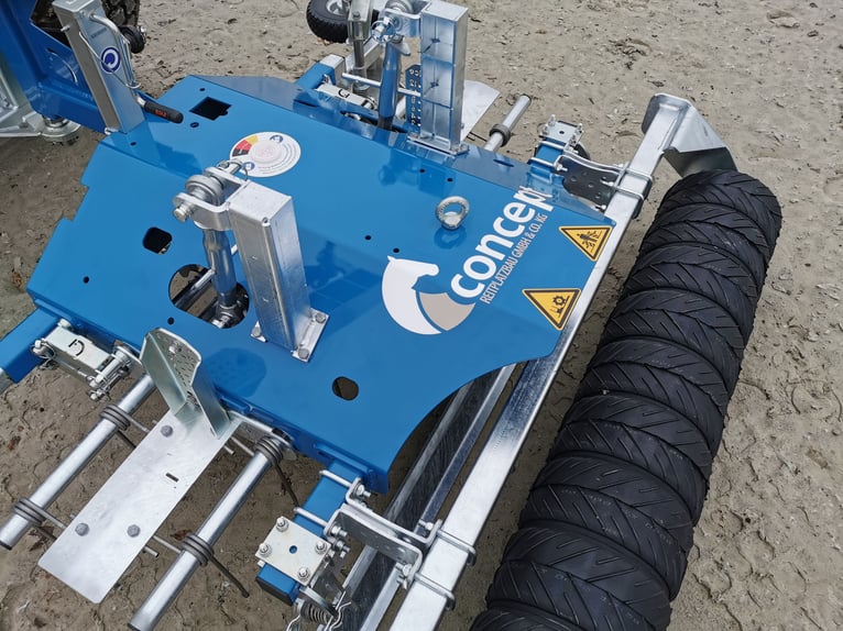 Reitplatzplaner C1 FarmFlex | Bahnplaner mit Gummiwalze | NEU | verschiedene Breiten