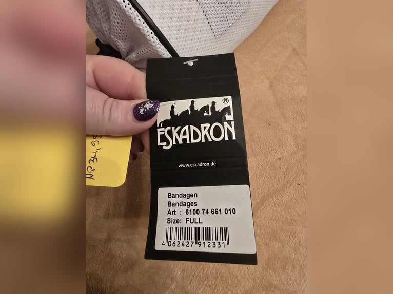 Bandagen Eskadron Mesh weiß WB 