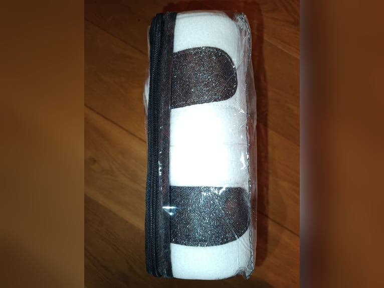 Bandagen weiß glitzer wb
