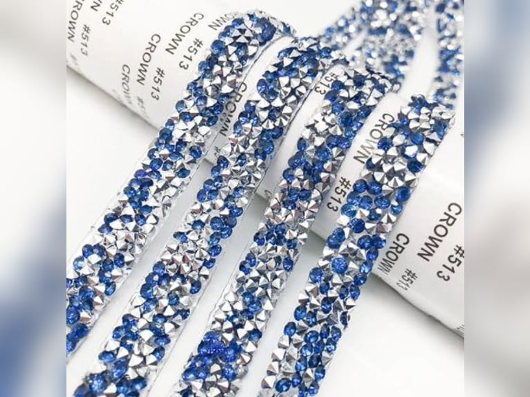 Bandagenunterlagen Memory Foam mit Strass Diamant Band (4er Set)