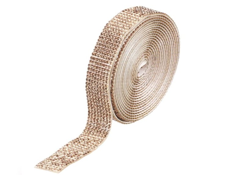 Bandagenunterlagen mit Glitzersteinen Strass Bling Band (2er Set)