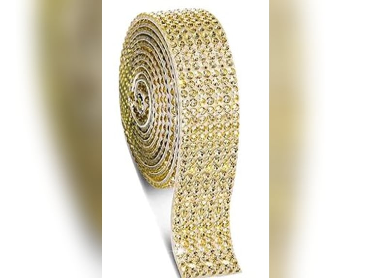 Bandagenunterlagen mit Glitzersteinen Strass Bling Band (2er Set)