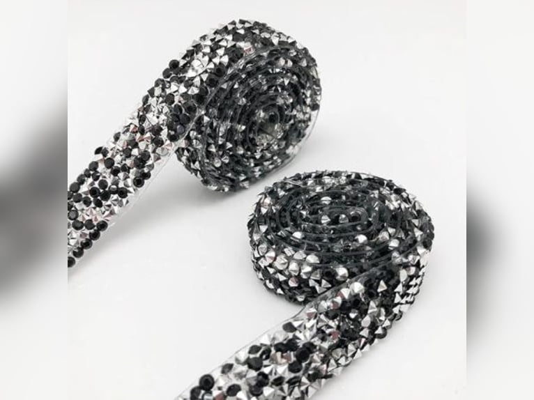 Bandagenunterlagen mit Strass Diamant Band (2er Set)