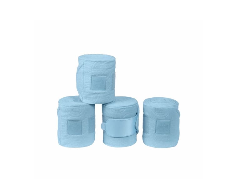 Eskadron Reflexx Bandagen Fleece hellblau Größe Full. 