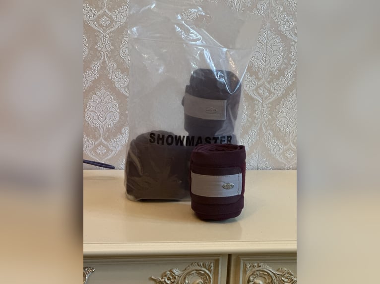 Showmaster Bandagen + Fliegenhaube Set – Top Zustand