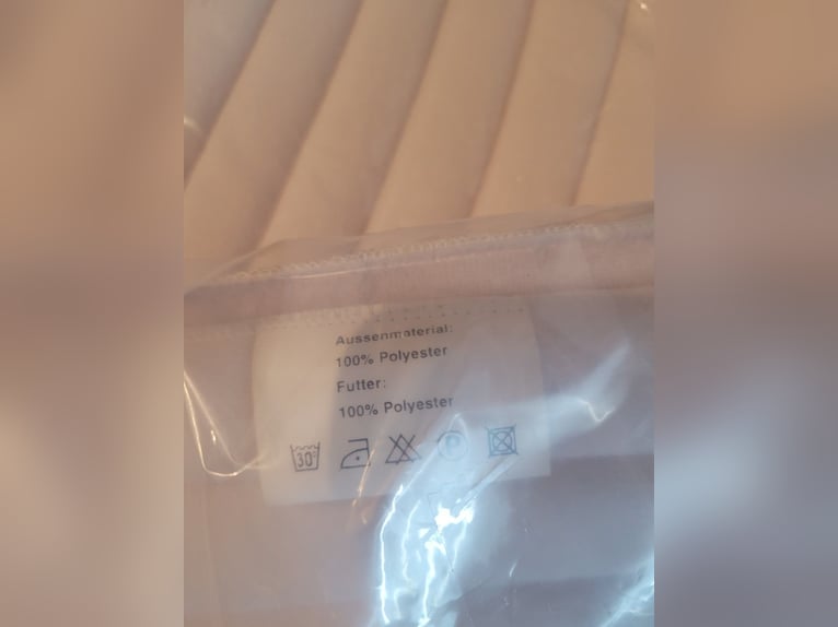 2 Paar (4 Stück) weiße Bandagierkissen - Maße: 36 cm x 30 cm - NEU/OVP