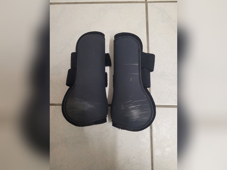 Gamaschen (vorne)  für  Pony in  Navyblau