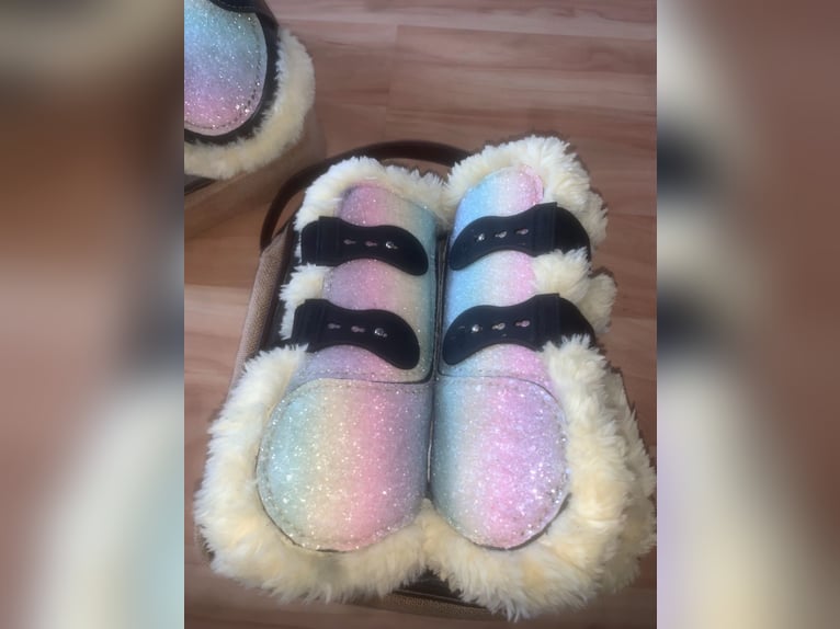 Regenbogen Gamaschen WB