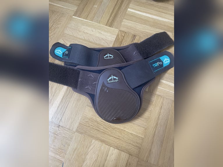 Veredus gamaschen braun vorne und hinten neu
