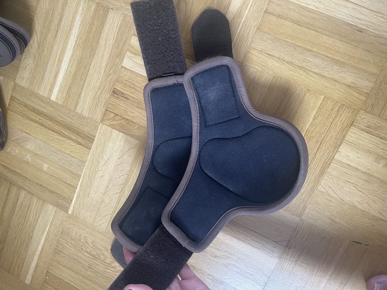 Veredus gamaschen braun vorne und hinten neu