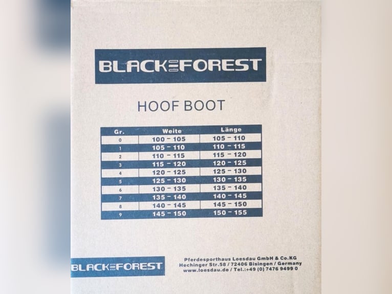 Black Forest Hufschuhe Gr. 8