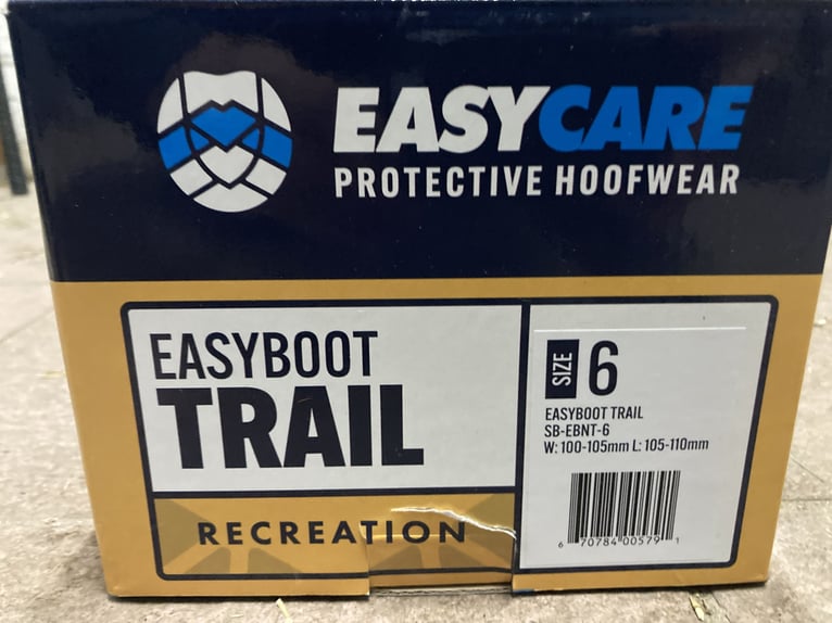 Easyboot Trail Hufschuhe – Größe 1x 6 und 1x7, Neuwertig