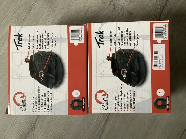 Hufschuhe Cavallo Trek // 2xTrek 2 / 2x Trek Slim 2