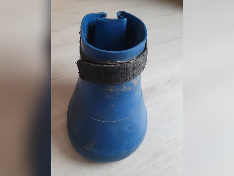 Krankenhufschuh blau