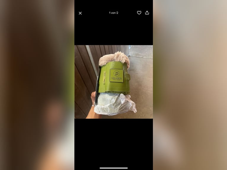 Eskadron Hufglocken Platinum Moss Green