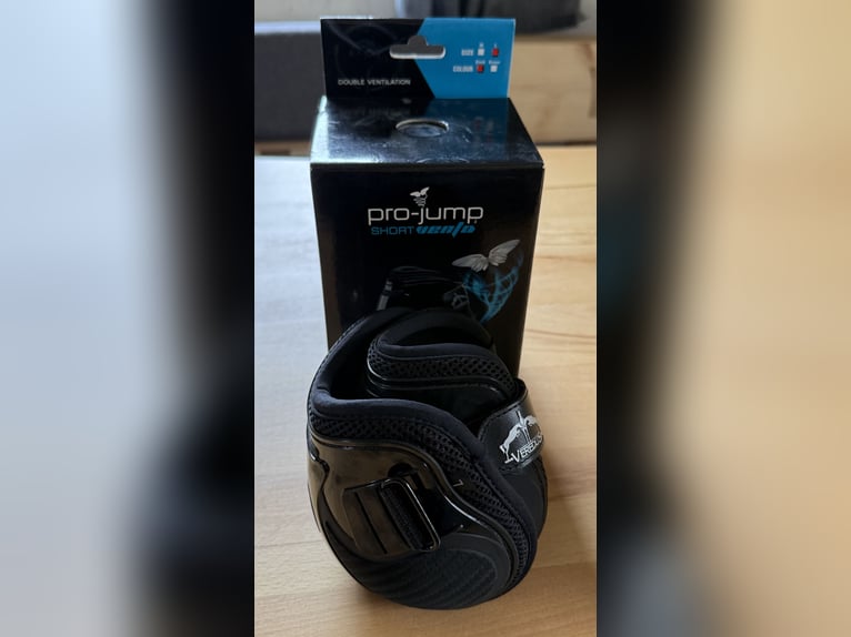 Veredus Streichkappen pro Jump Short Vento velcro Klett schwarz L Veredus Streichkappen pro Jump Short Vento velcro Klett schwarz L