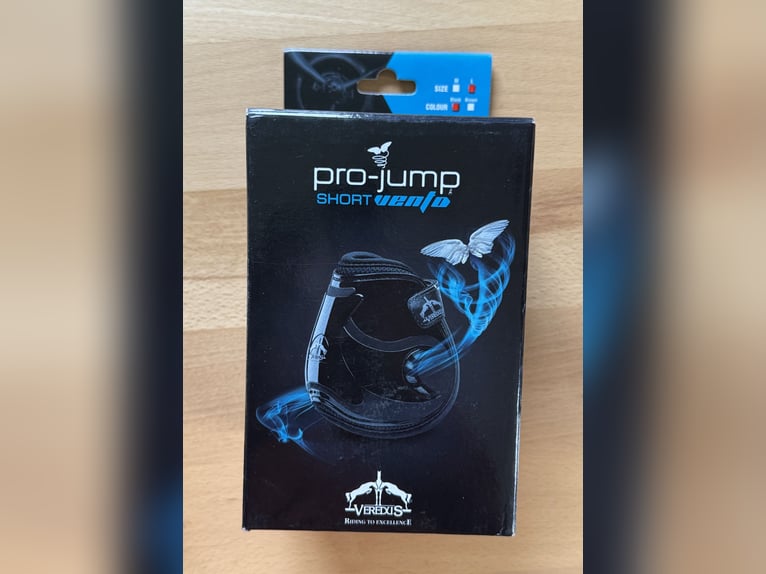 Veredus Streichkappen pro Jump Short Vento velcro Klett schwarz L Veredus Streichkappen pro Jump Short Vento velcro Klett schwarz L