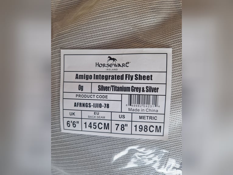 Horseware Amigo Fliegendecke 145 cm – UV-Schutz – integr. Halsteil