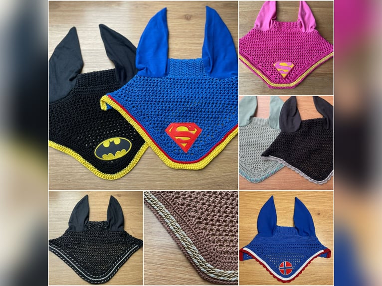 Handgemachte Fliegenhauben