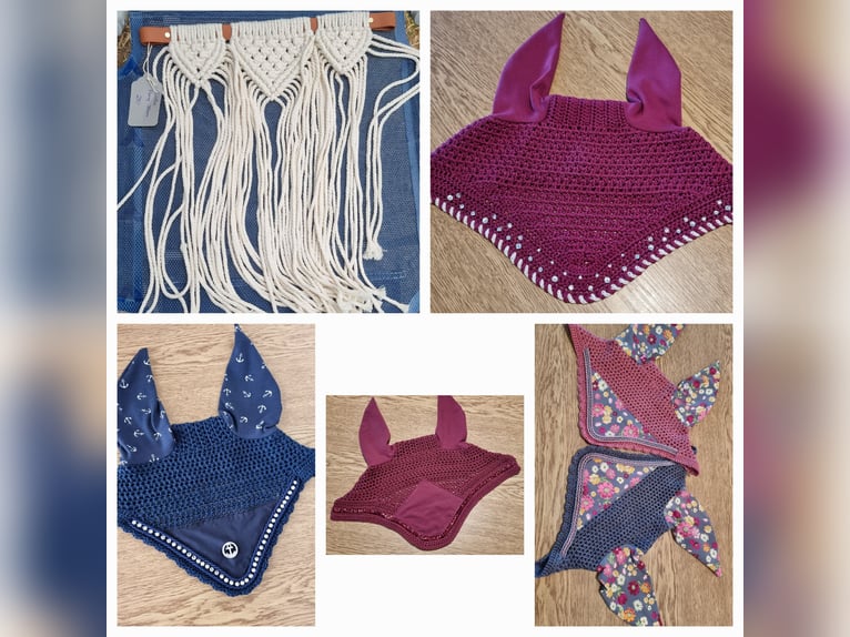 Handgemachte Fliegenhauben