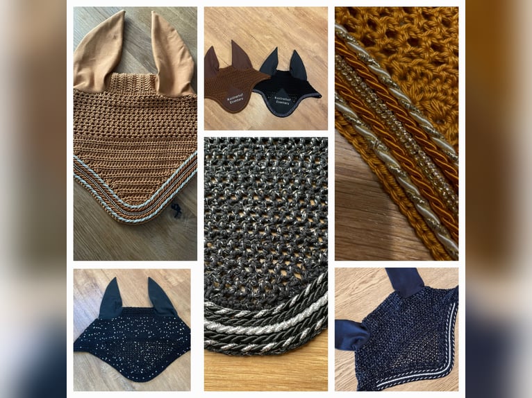 Handgemachte Fliegenhauben