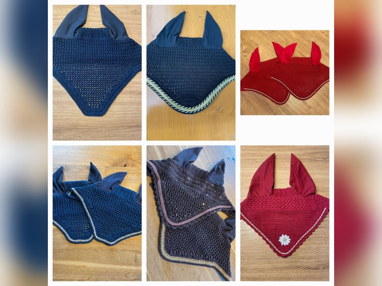 Handgemachte Fliegenhauben