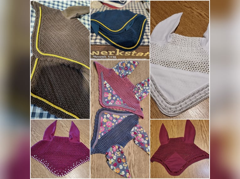 Handgemachte Fliegenhauben