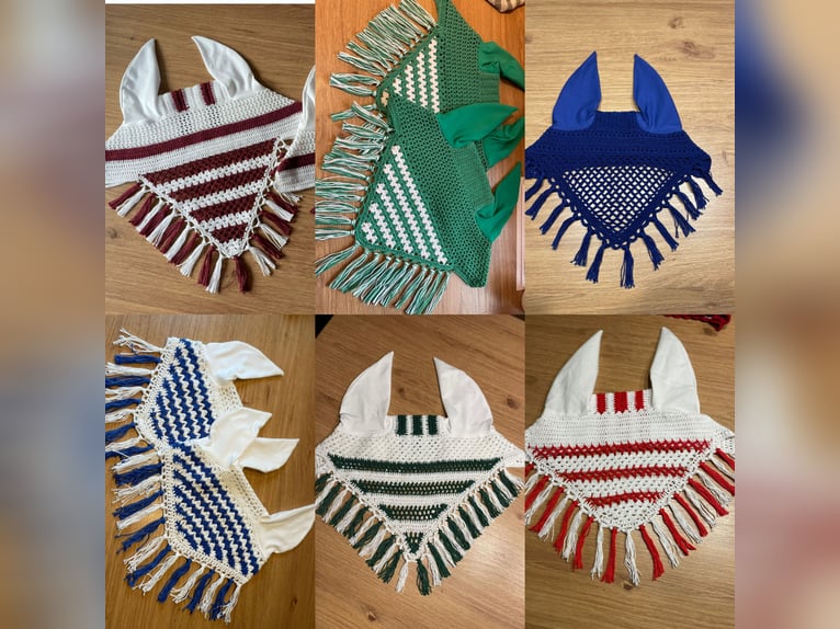 Handgemachte Fliegenhauben