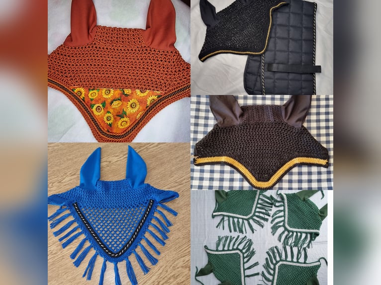 Handgemachte Fliegenhauben